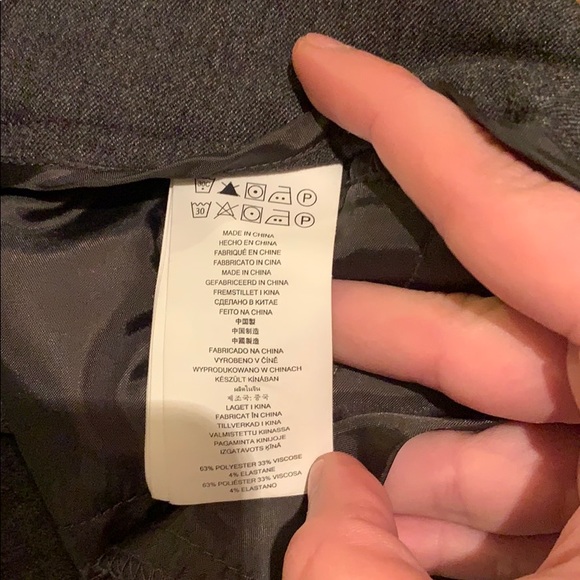 Michael Kors Charcoal Gray Business Trousers - Picture 4 of 8